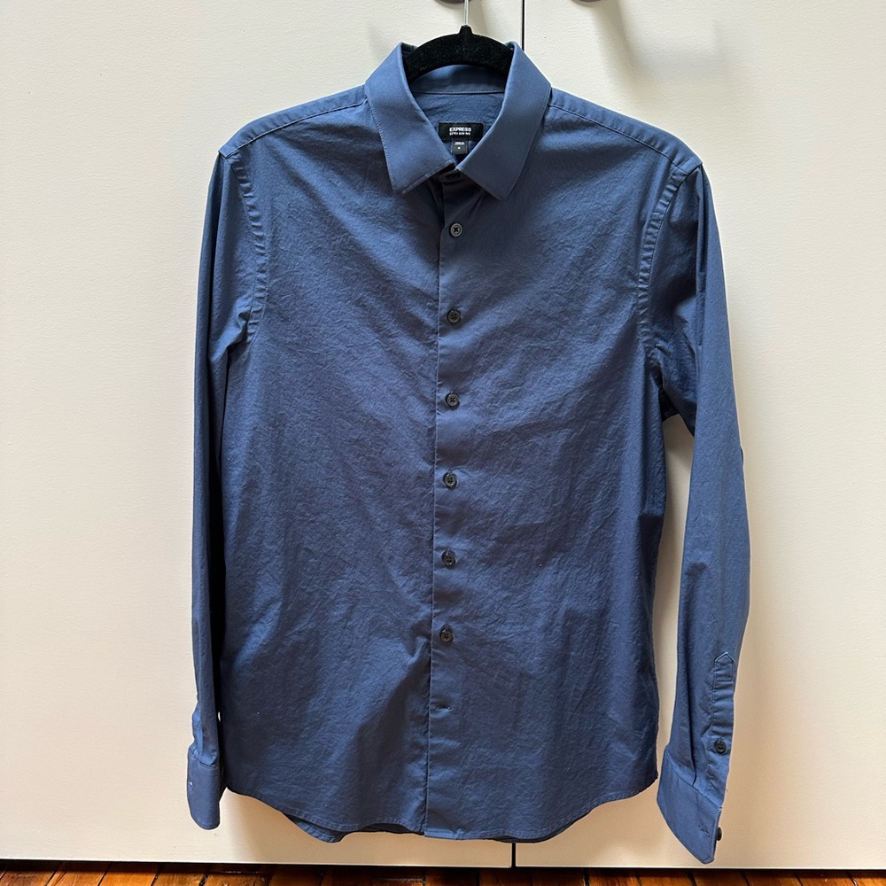 Express Slim Fit Dress Shirt